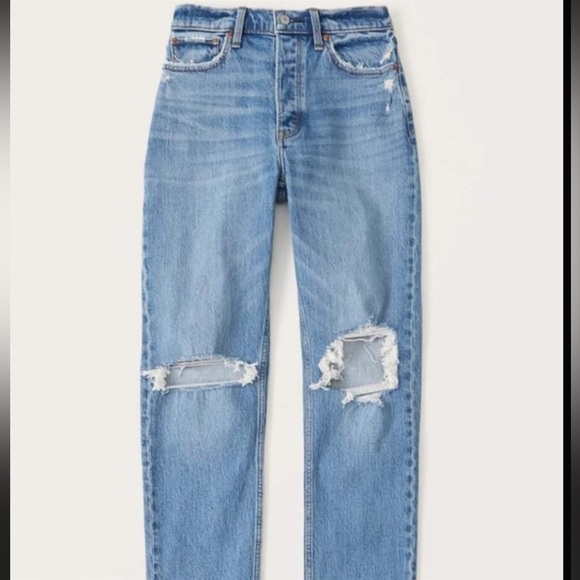 Abercrombie & Fitch Denim - A&F High Rise Dad Jean 31L